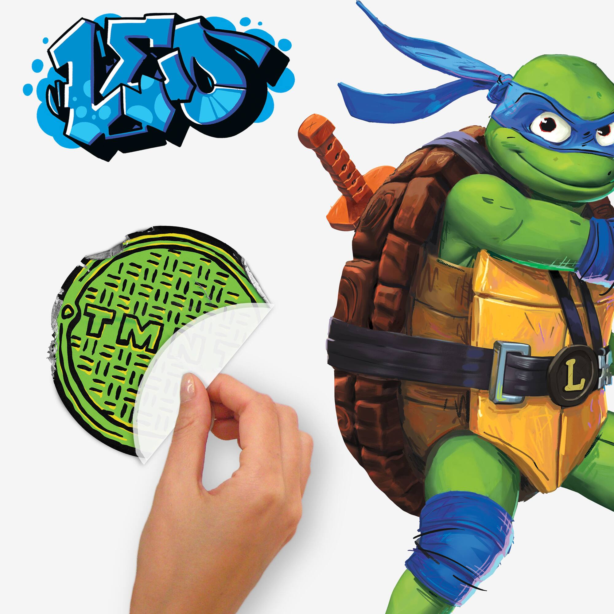 RoomMates Teenage Mutant Ninja Turtles Mutant Mayhem Characters Peel & Stick Wall Decals